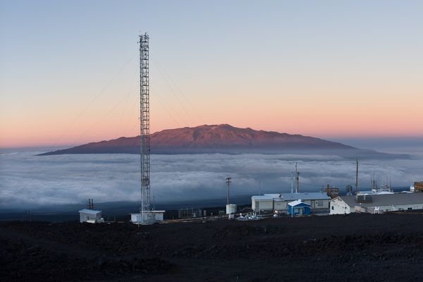 Two teams of scientists at the Mauna Loa Observatory in Hawaii have been measuring carbon dioxide concentration there for decades, and have watched the level inch toward a new milestone.