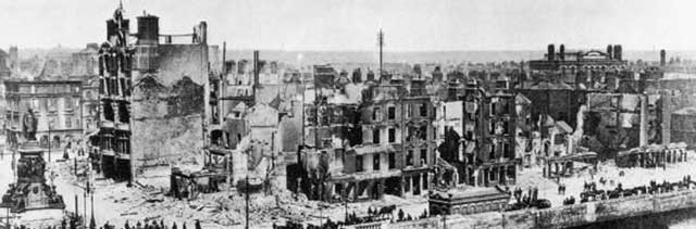 Dublin after the 1916 Easter rising