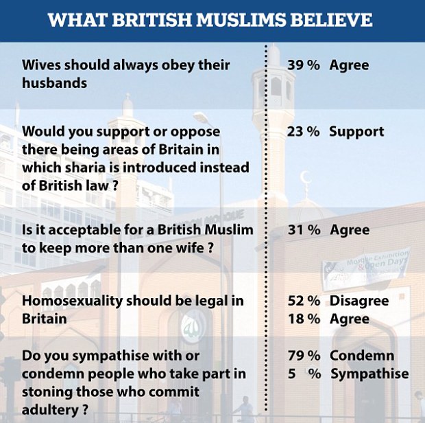 british muslims survey