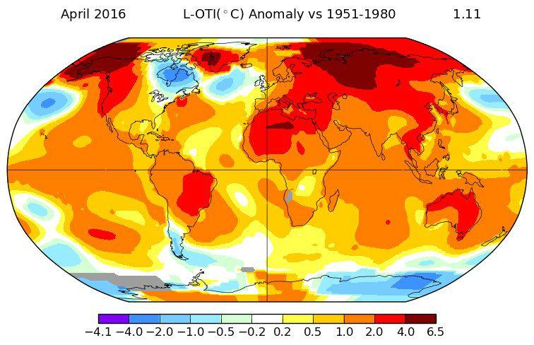 april climate change