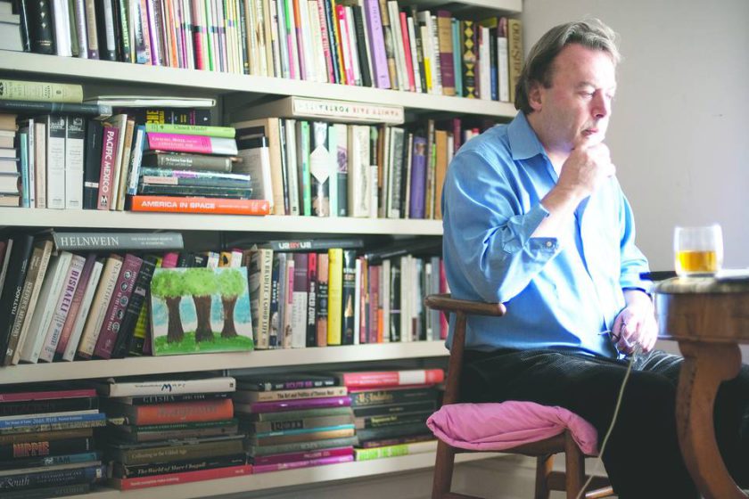 Writer Christopher Hitchens in Washington, D.C., in 2010.