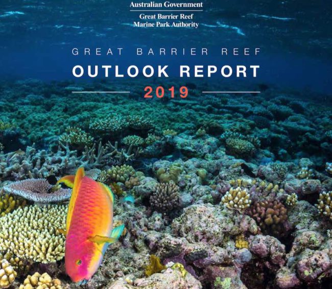 great barrier reef outlook 2019 report